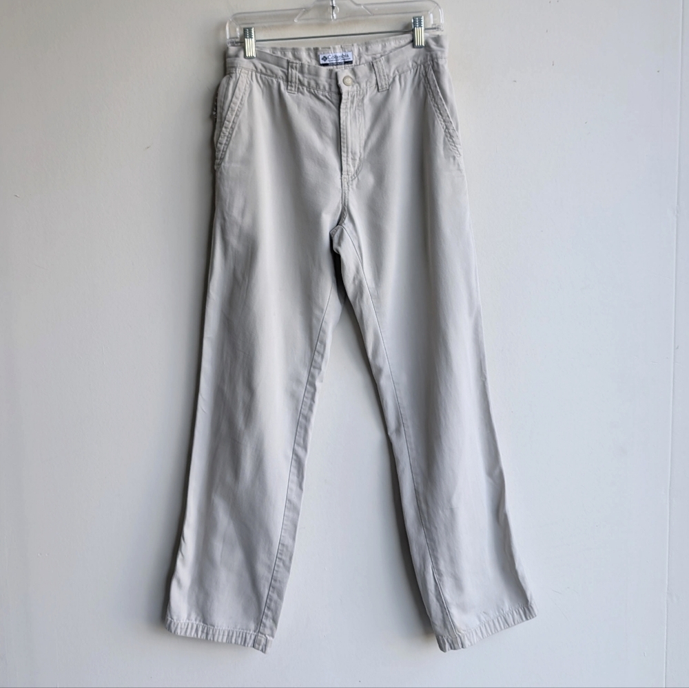 Columbia 100% Cotton Womens Khaki Pants